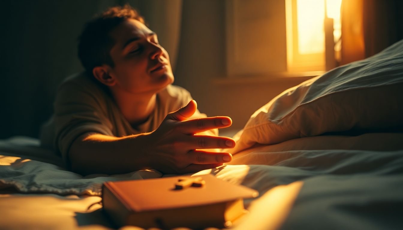 como parar a culpa que me acorda à noite biblia - Cena imersiva
