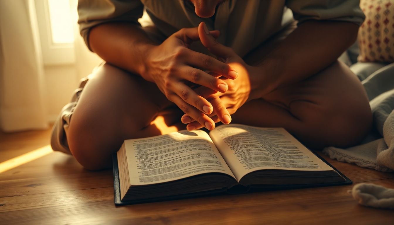 o que fazer quando a culpa me acorda à noite bíblia - Cena imersiva