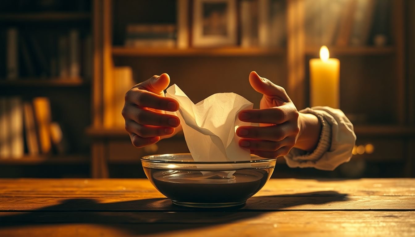 como calar a culpa e a ansiedade à noite segundo a Bíblia - Cena imersiva