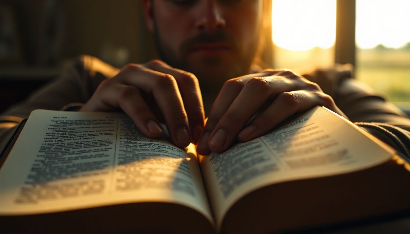 como acalmar ansiedade à noite segundo a bíblia - Cena imersiva