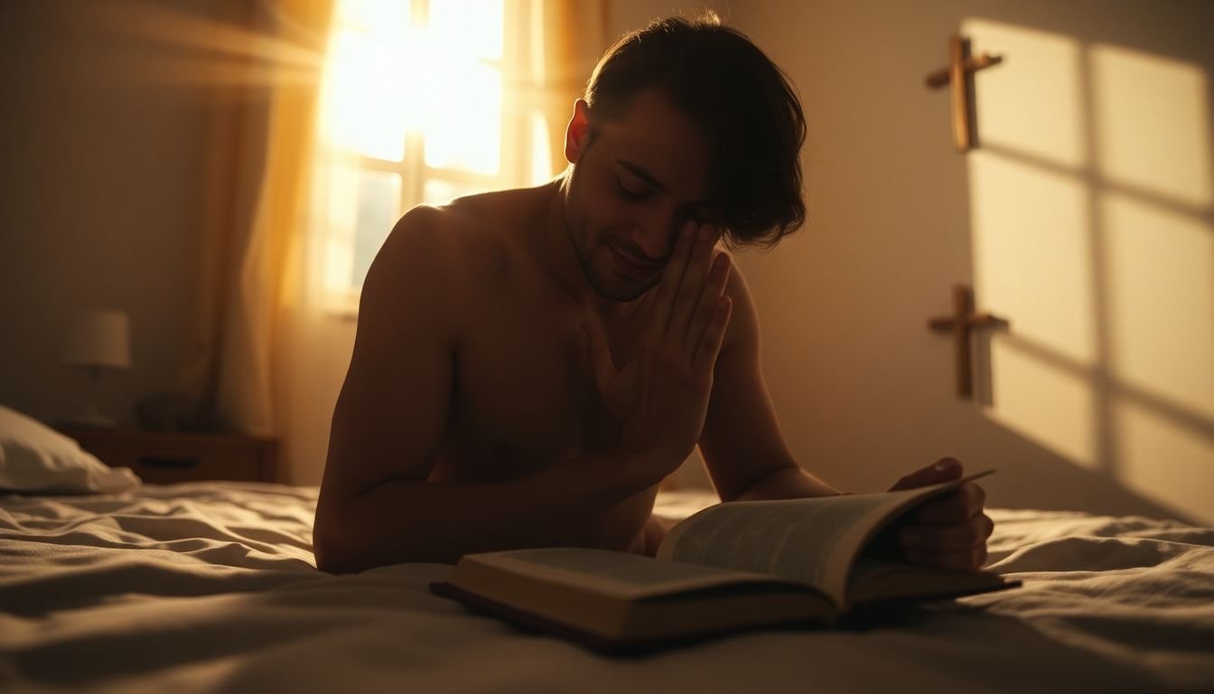 como dormir sem culpa segundo a bíblia - Cena imersiva
