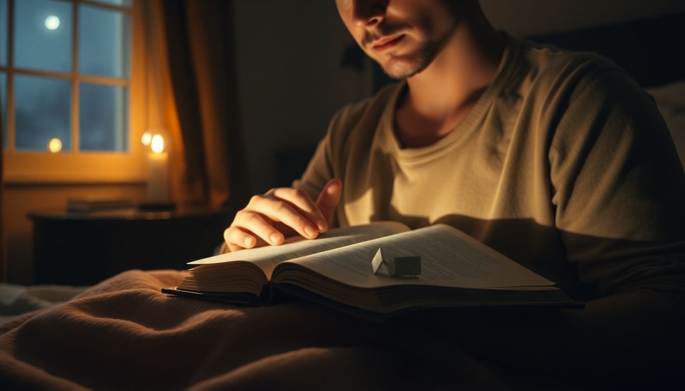 como lidar com ansiedade noturna segundo a bíblia - Cena imersiva