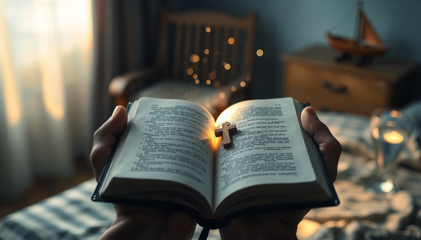 como lidar com culpa e ansiedade à noite segundo a bíblia - Cena imersiva