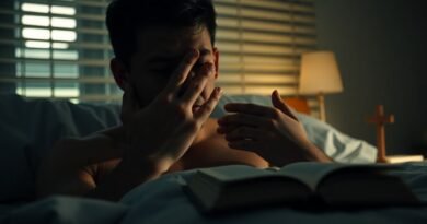 como parar de sentir culpa à noite segundo a bíblia para dormir