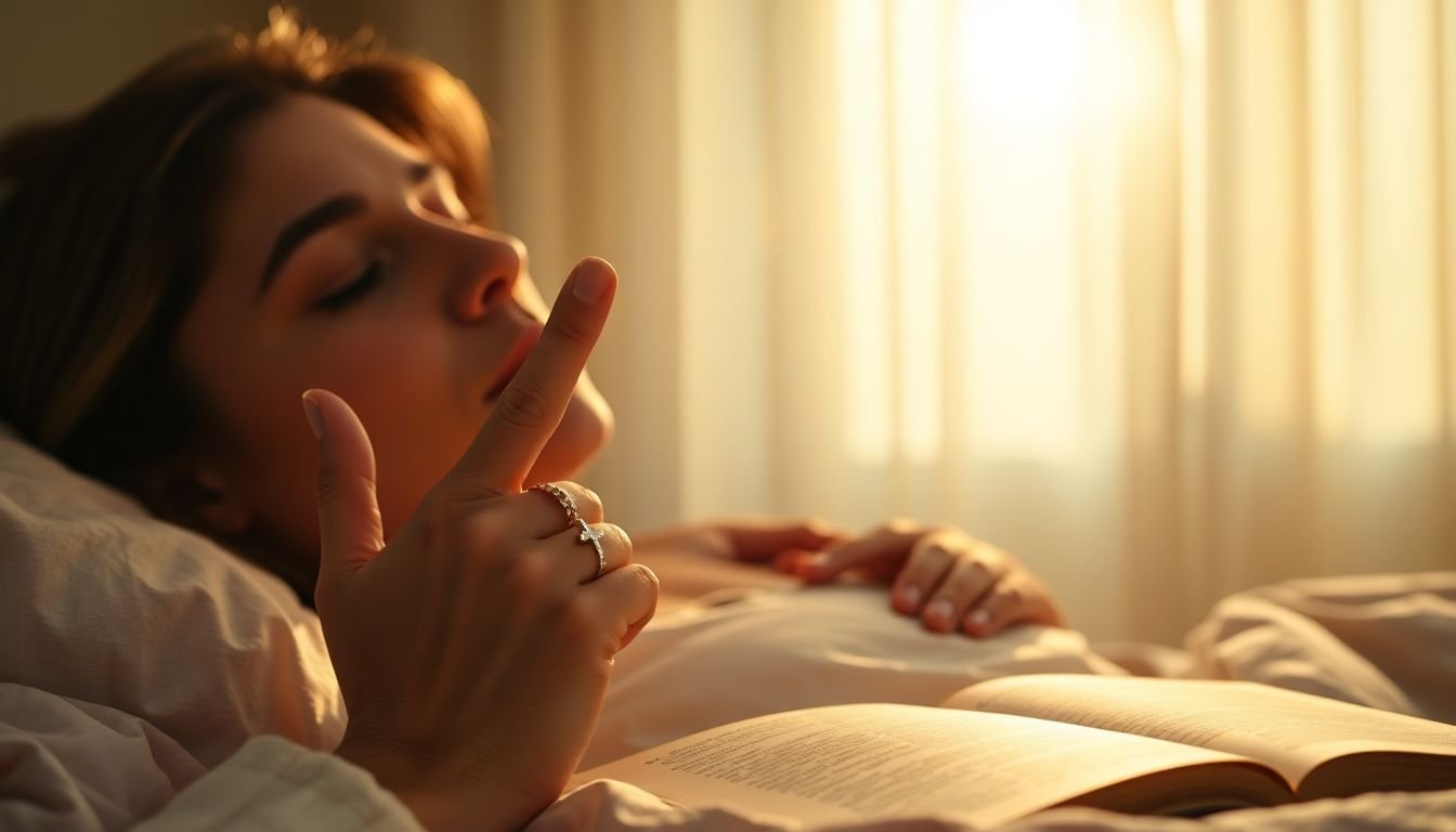 como vencer a ansiedade e a culpa à noite segundo a bíblia - Cena imersiva