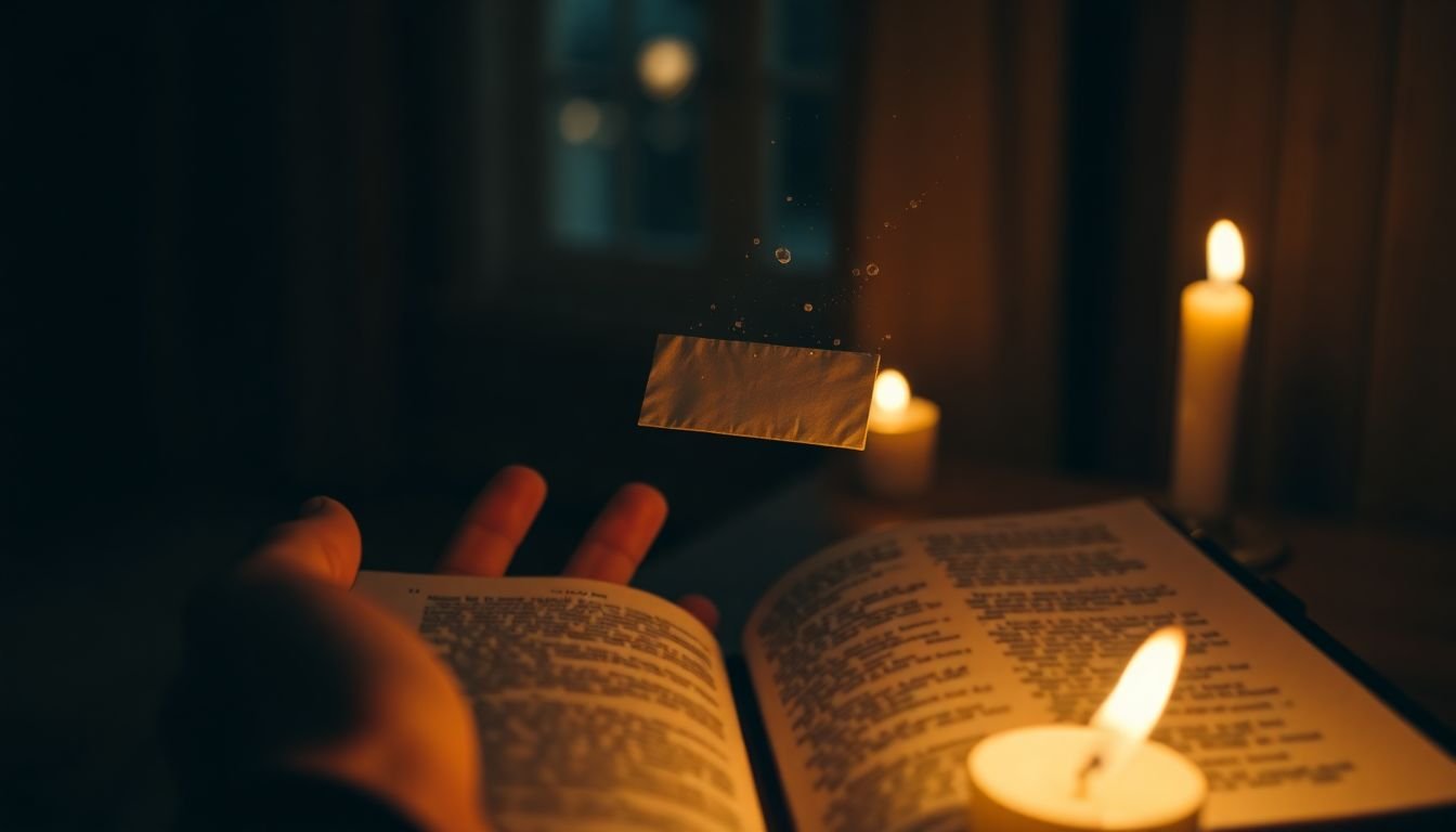 como vencer a ansiedade noturna e a culpa paralisante segundo a Bíblia - Cena imersiva