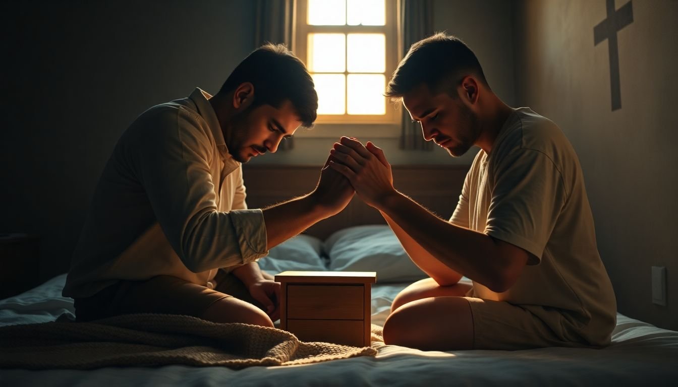 como vencer a ansiedade noturna segundo a bíblia - Cena imersiva