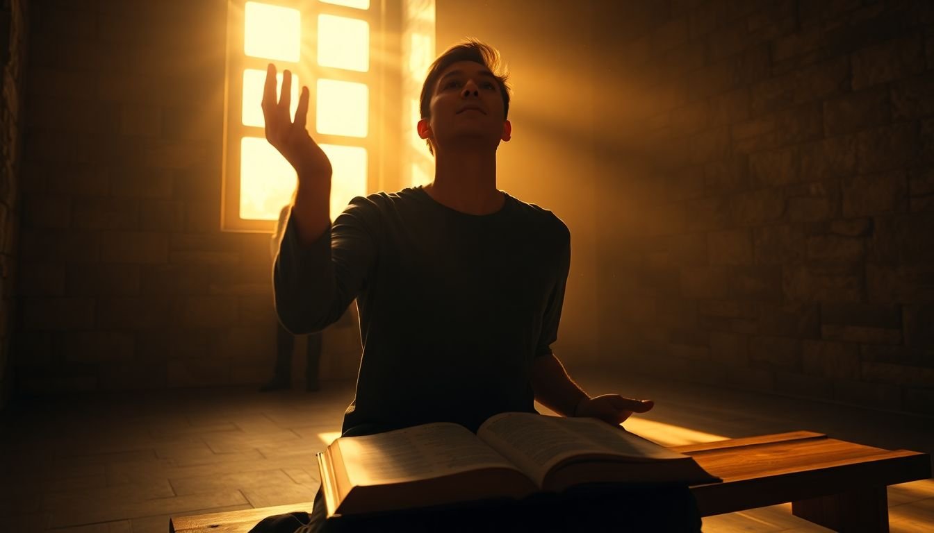 como vencer a culpa paralisante à noite segundo a Bíblia - Cena imersiva
