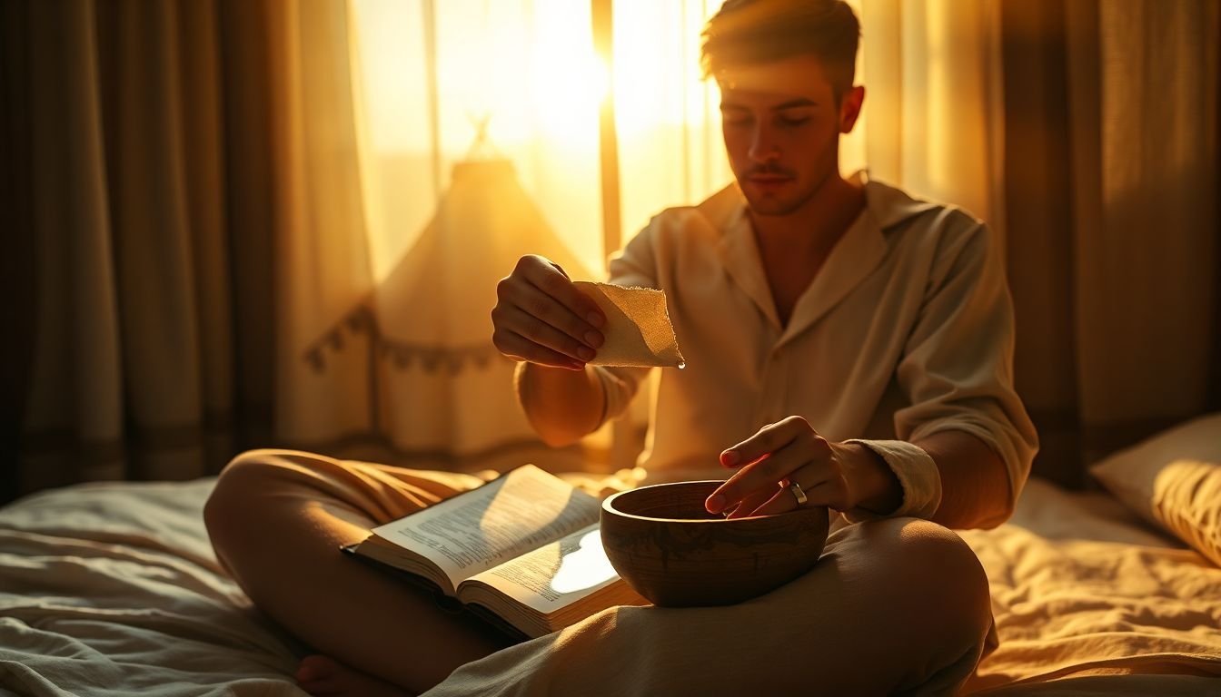 como vencer culpa paralisante e insônia à noite segundo a bíblia - Cena imersiva