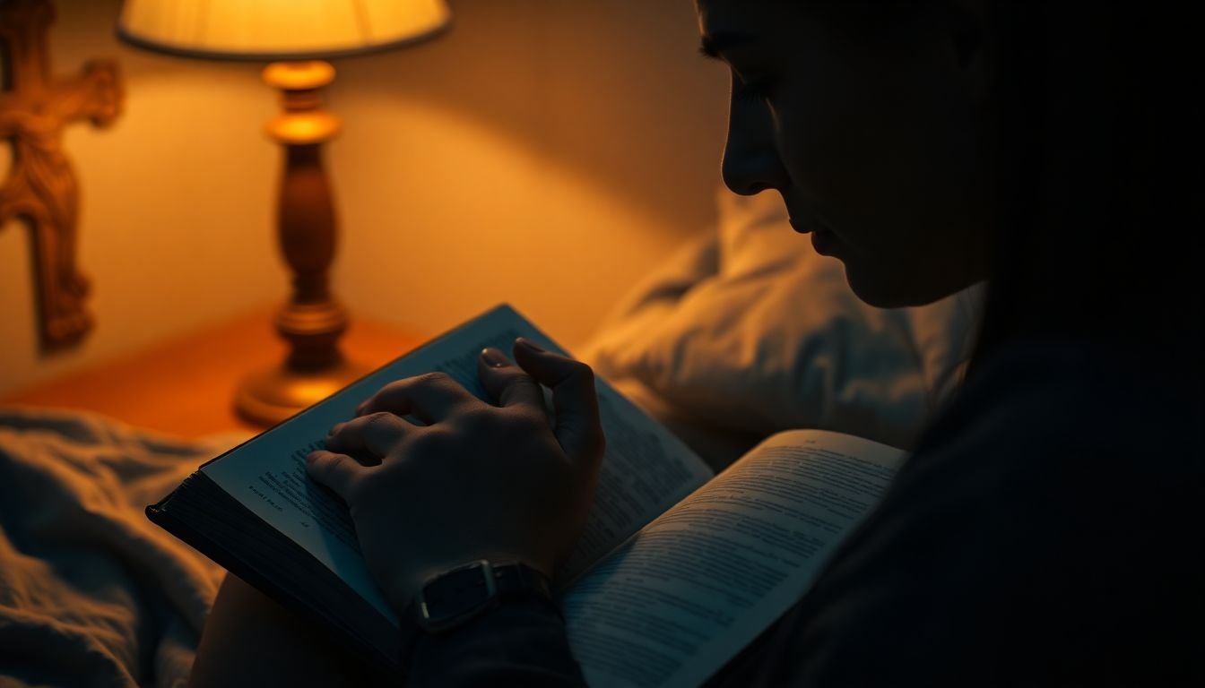 como vencer culpa paralisante à noite segundo a bíblia - Cena imersiva