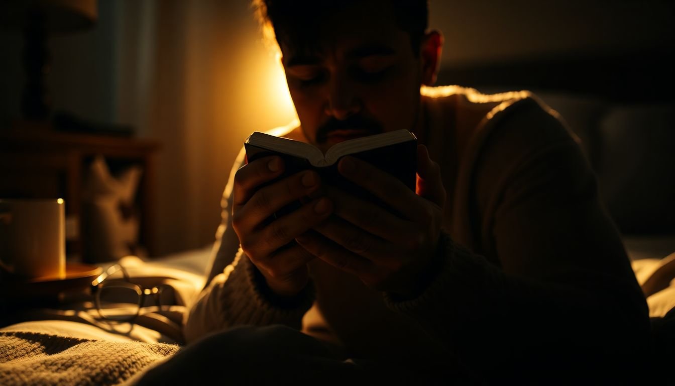 como vencer culpa paralisante à noite segundo a bíblia - Cena imersiva
