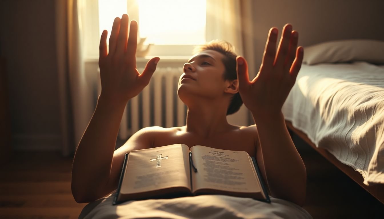 o que fazer quando a ansiedade me acorda de madrugada bíblia - Cena imersiva