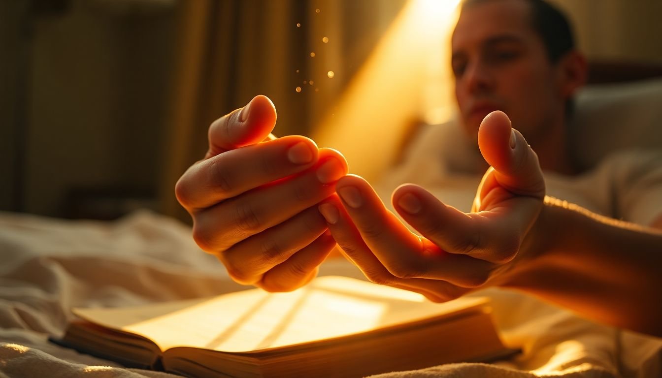 o que fazer quando a ansiedade me acorda de madrugada segundo a bíblia - Cena imersiva