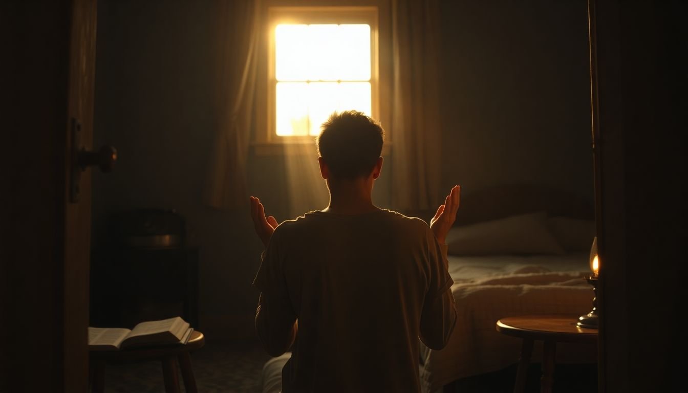 o que fazer quando a ansiedade me acorda de madrugada segundo a bíblia - Cena imersiva