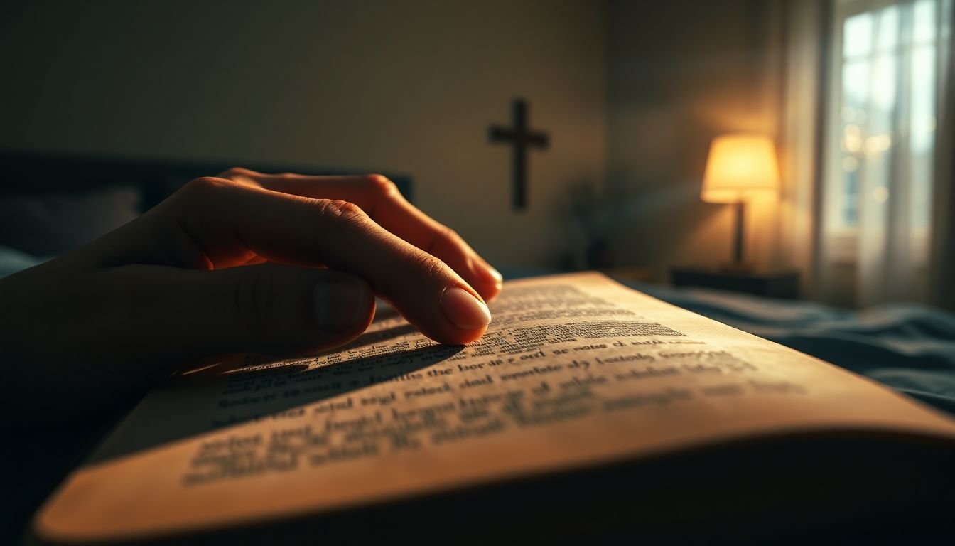 o que fazer quando a ansiedade não me deixa dormir segundo a bíblia - Cena imersiva