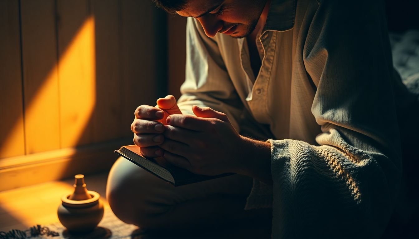 o que fazer quando a culpa me acorda de madrugada segundo a bíblia - Cena imersiva