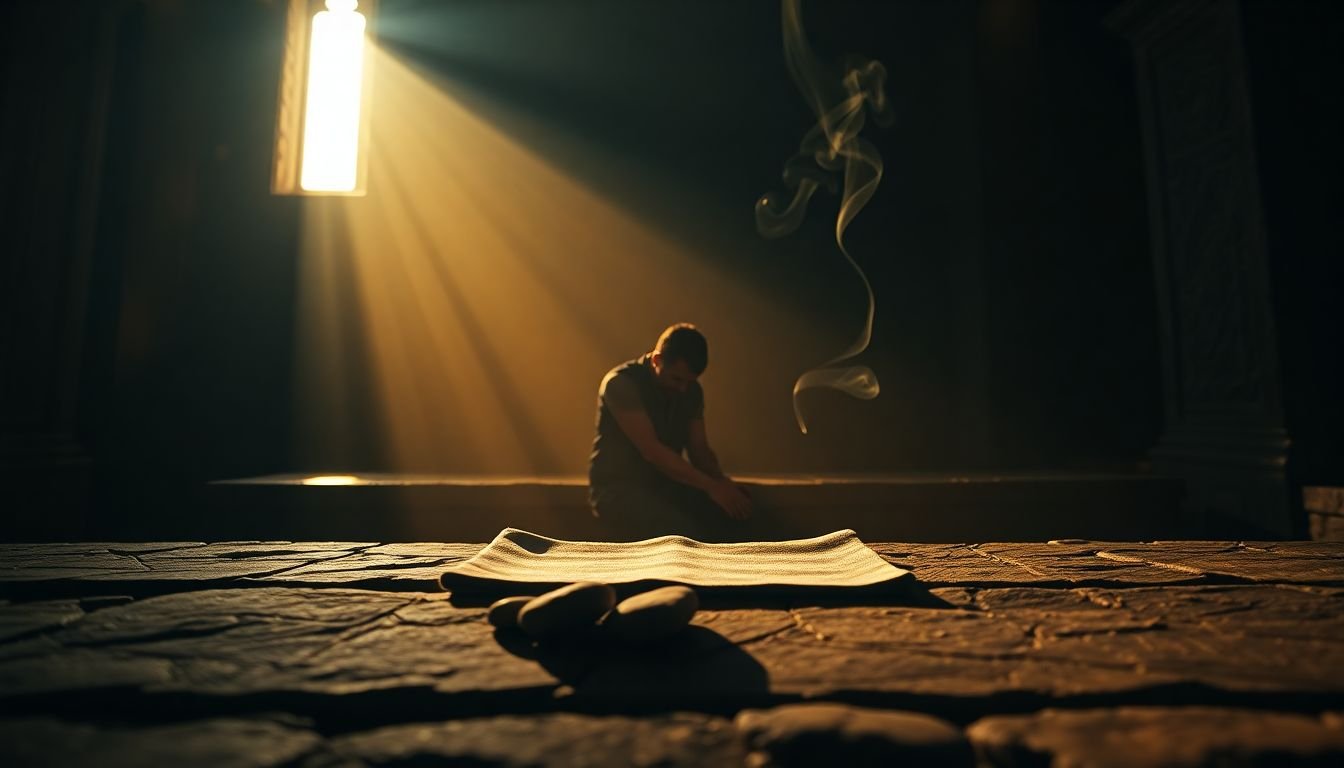 o que fazer quando a culpa não me deixa dormir bíblia - Cena imersiva