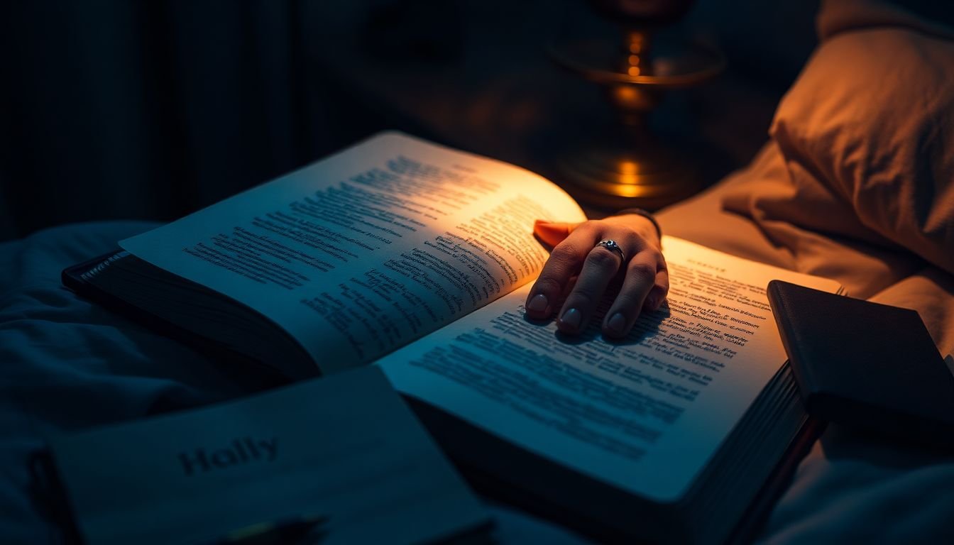o que fazer quando a culpa não me deixa dormir segundo a bíblia - Cena imersiva