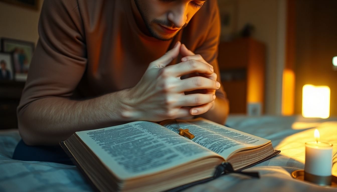 o que fazer quando a culpa não me deixa dormir segundo a bíblia - Cena imersiva