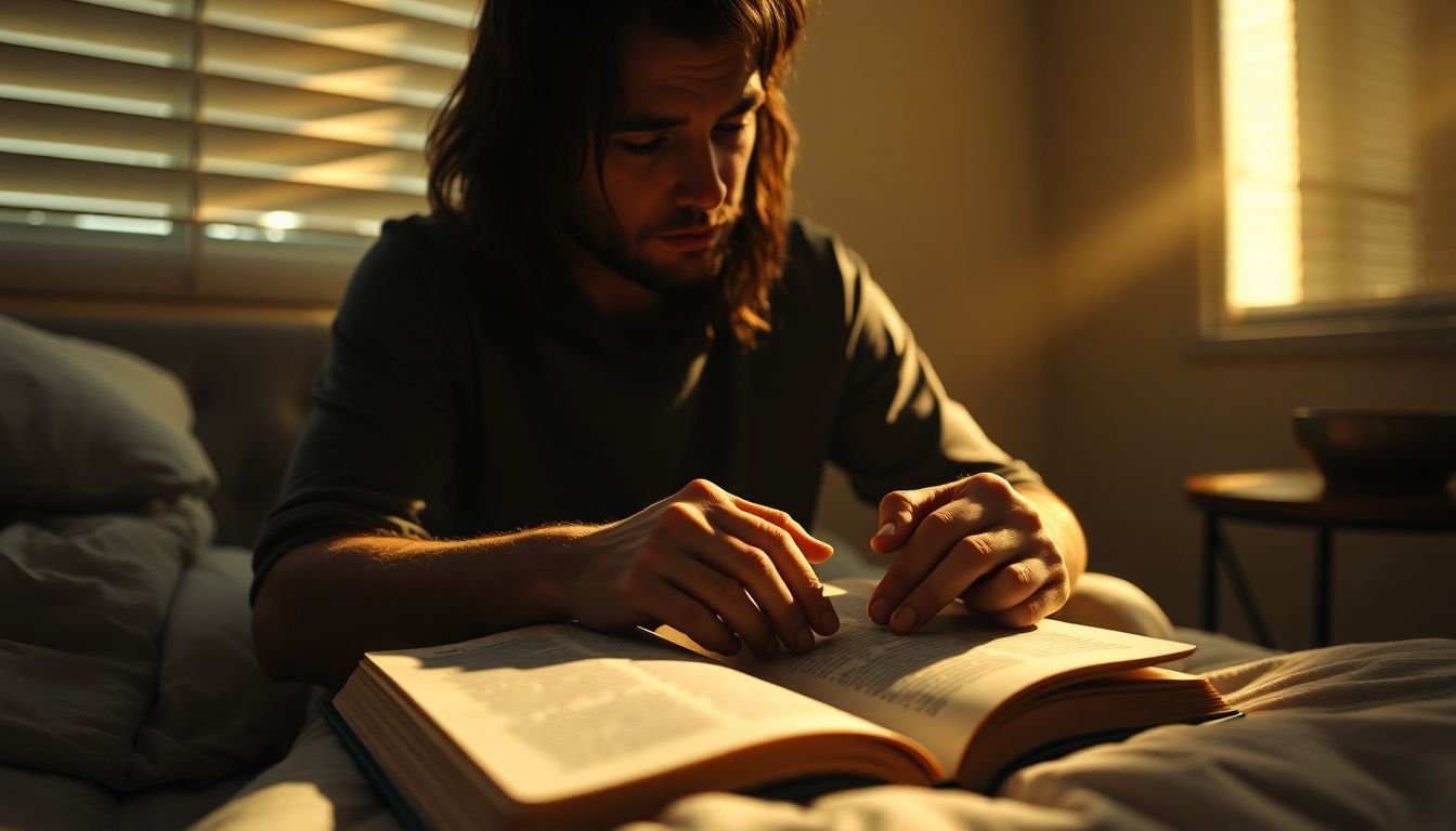 o que fazer quando a culpa não me deixa dormir segundo a bíblia - Cena imersiva