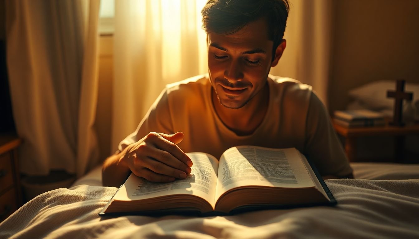 o que fazer quando a culpa não me deixa dormir segundo a bíblia - Cena imersiva