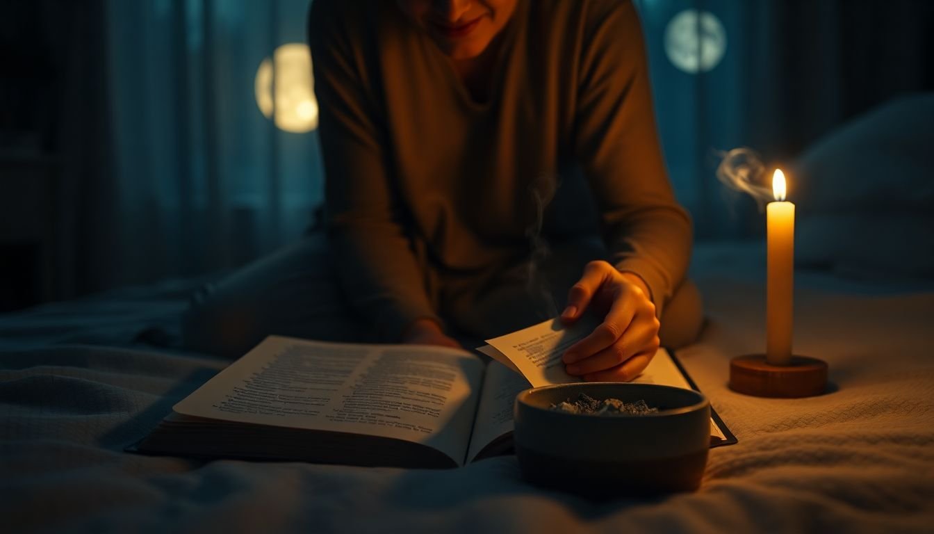 o que fazer quando acordo de madrugada com culpa biblia - Cena imersiva