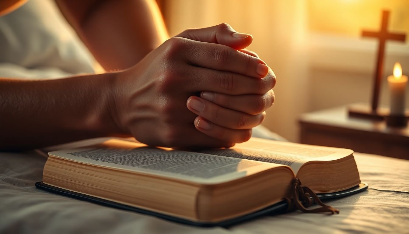 o que fazer quando acordo à noite com culpa e ansiedade segundo a bíblia - Cena imersiva