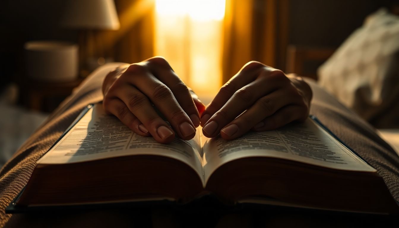 o que fazer quando não consigo dormir de culpa e ansiedade segundo a bíblia - Cena imersiva