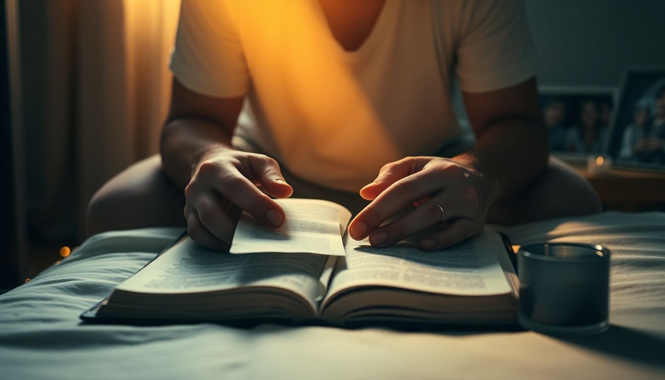 o que fazer quando não consigo dormir por culpa e ansiedade segundo a bíblia - Cena imersiva