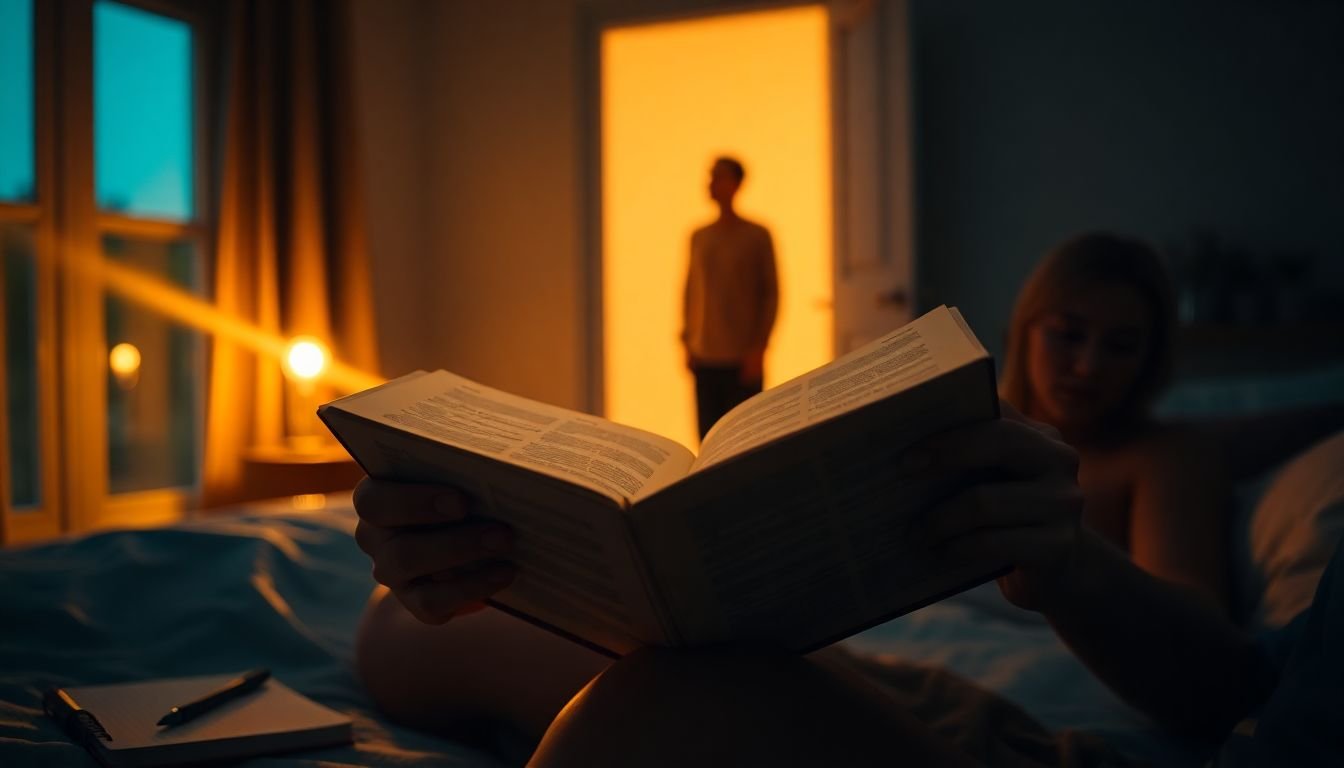 o que fazer quando a ansiedade e a culpa me acordam à noite segundo a bíblia - Cena imersiva